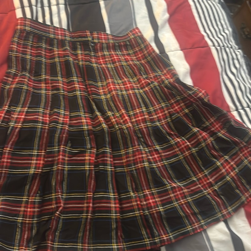 Vintage Pleated Skirt